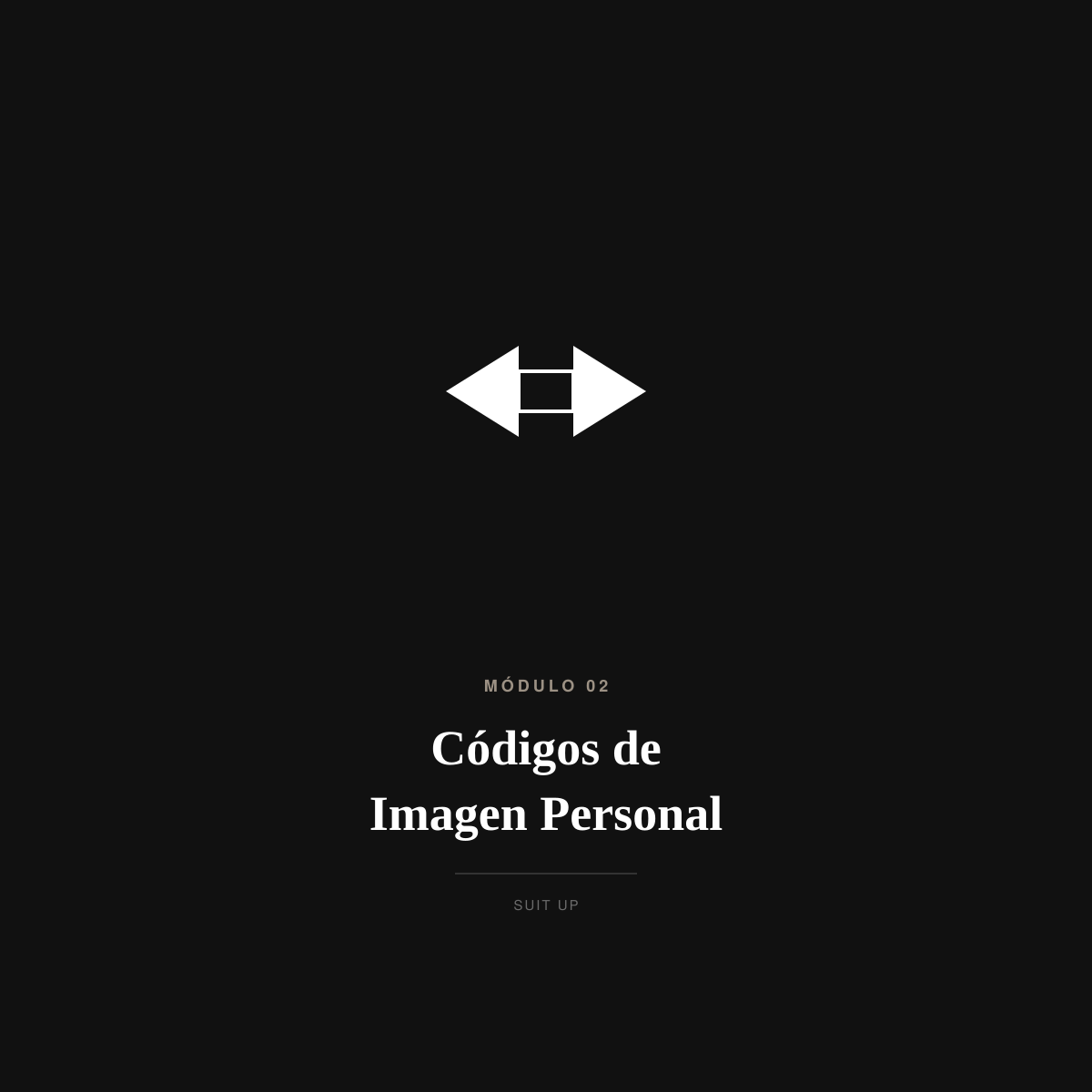 Códigos de Imagen Personal | Suit Up