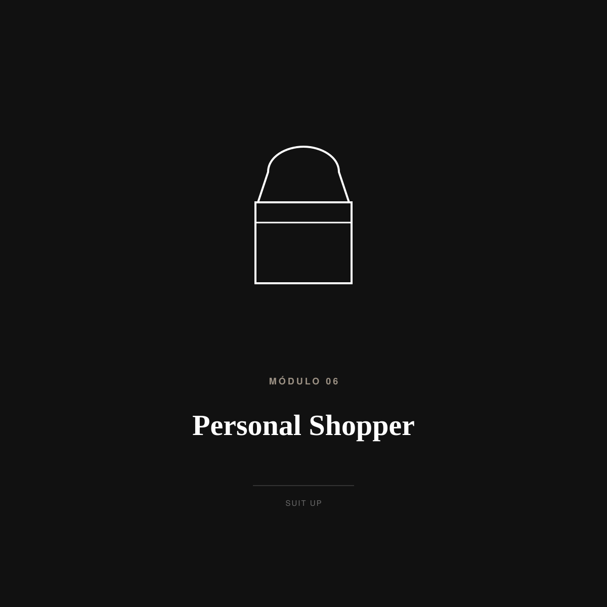 Personal Shopper | Suit Up